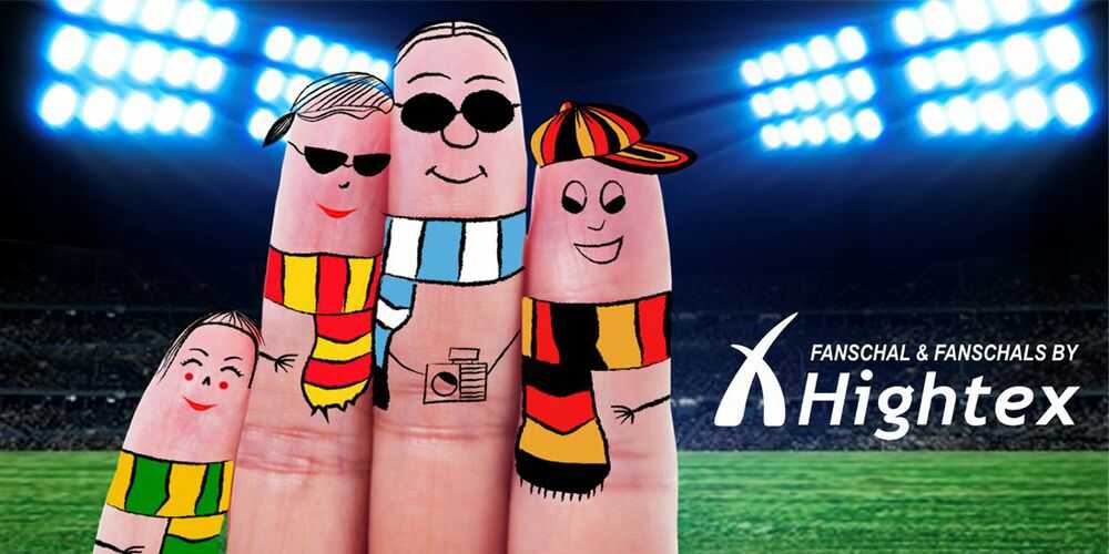Retro Fanschal herstellen fr Vereine, Clubs und Firmen